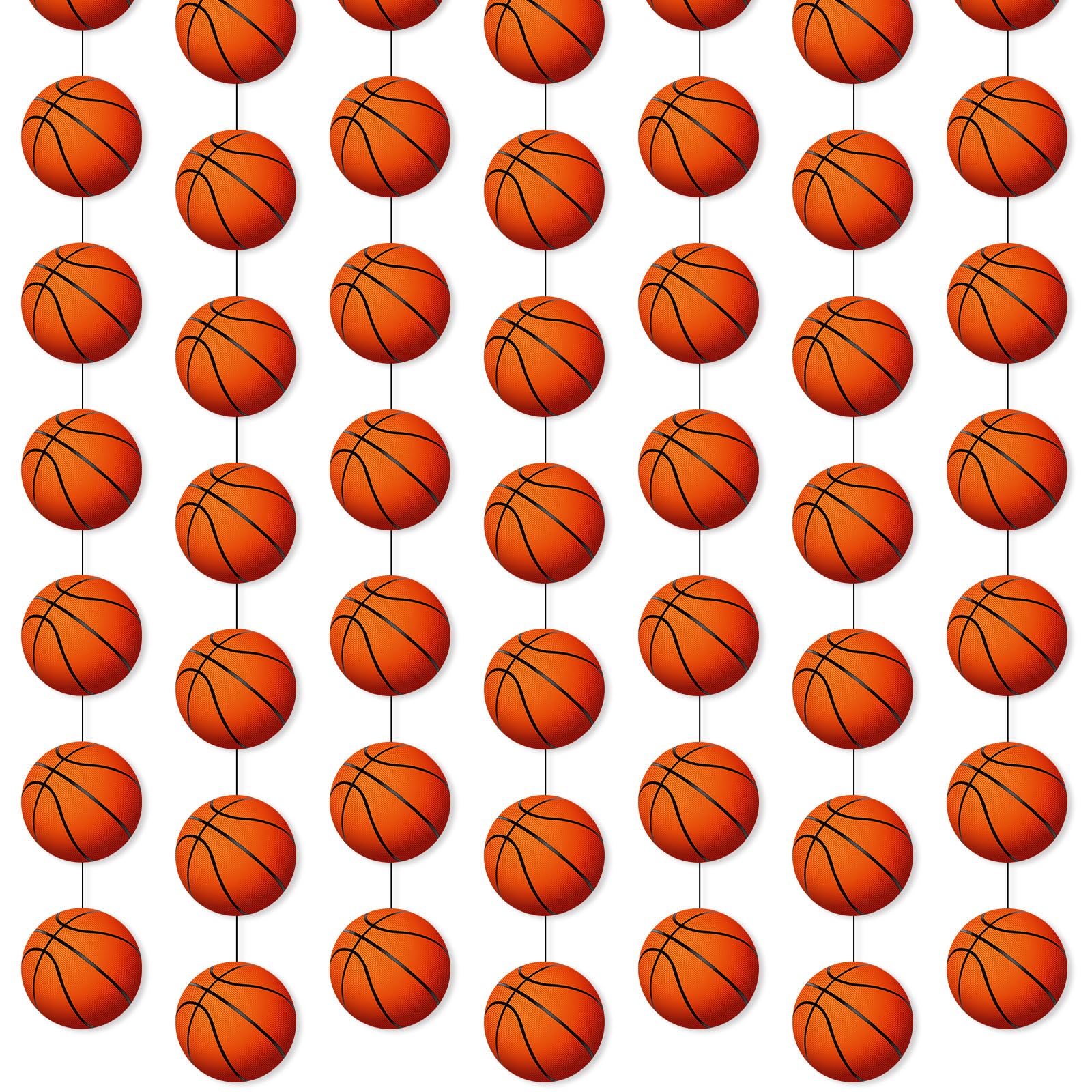 Faccito basketball banner pattern 1 for bright party decor and photo opportunities.