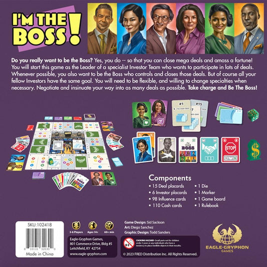 Face 2 Face I am The Boss negotiations in action boost group interaction.