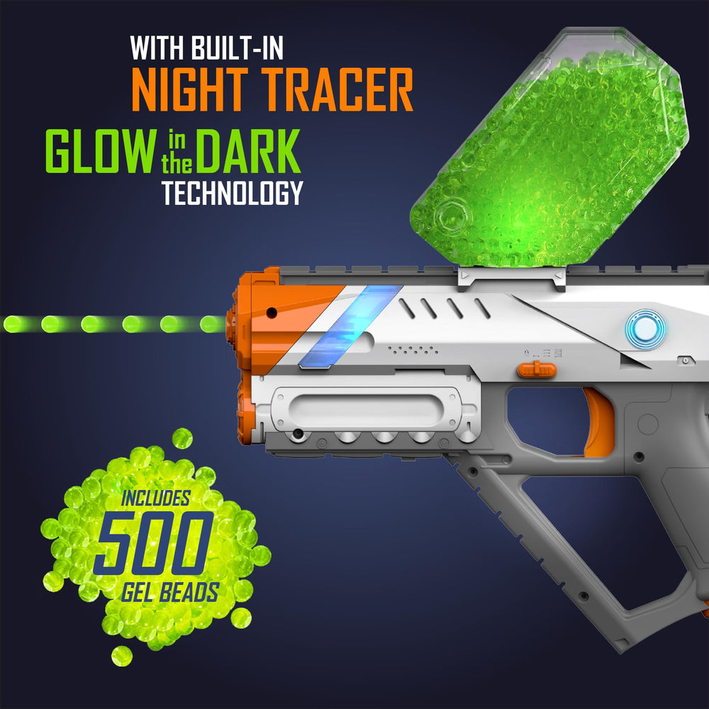 Spectre blaster connected via app and Bluetooth for immersive play.