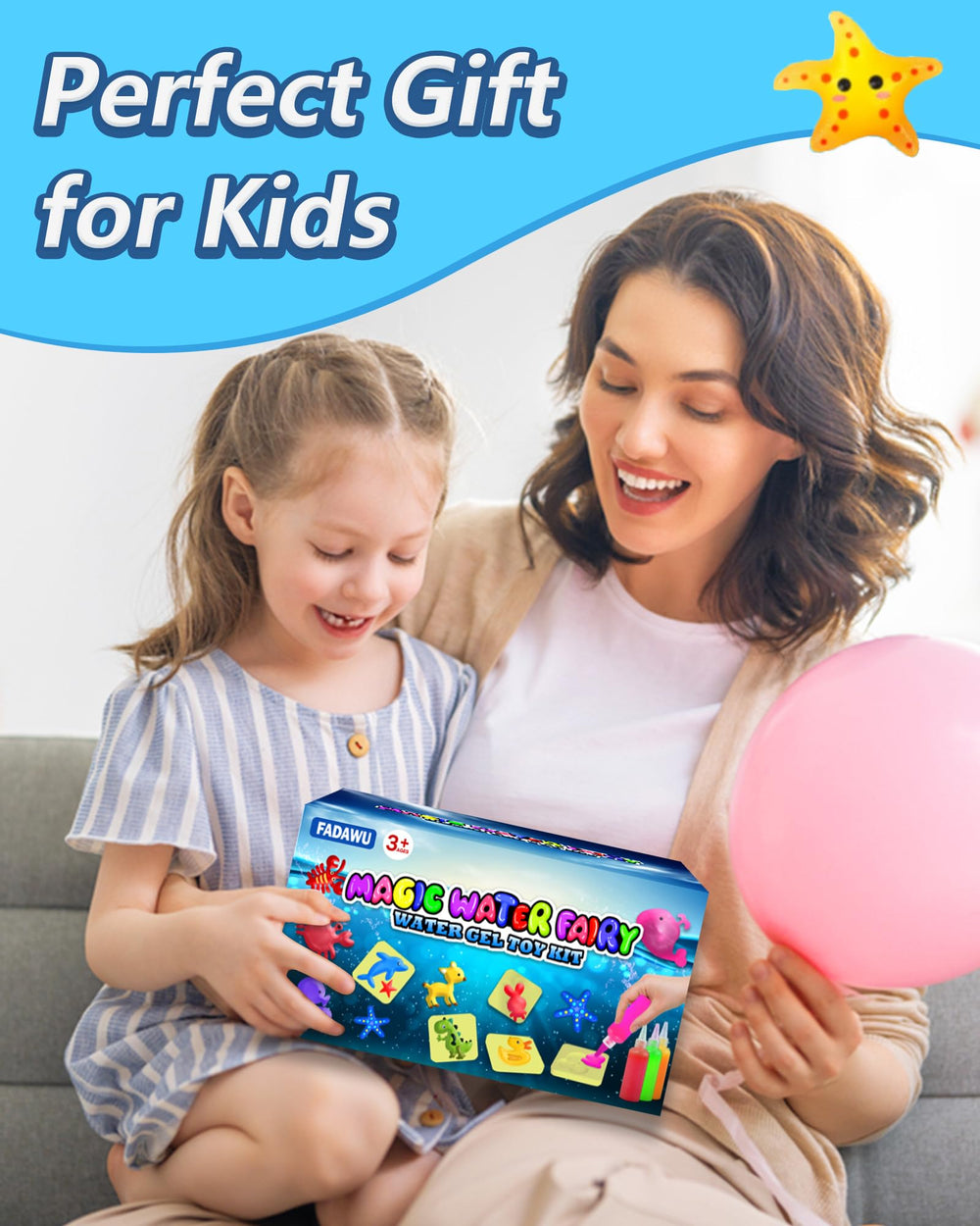 FADAWU party favors for kids offer mess-free indoor or outdoor crafting fun.