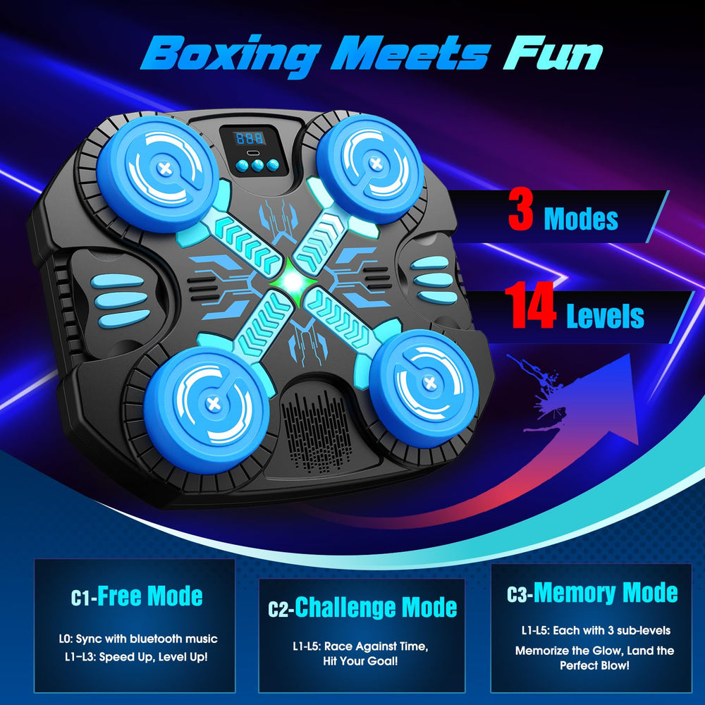 faentwc boxing machine side view showing interactive gameplay for kids