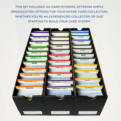 Fageverld vertical storage fits standard size cards.