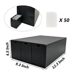 Total capacity up to 7200 cards without sleeves by Fageverld