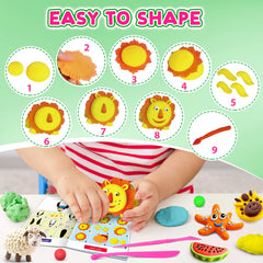 FAGNBED Air Dry Clay soft, non-stick texture for smooth modeling sessions.