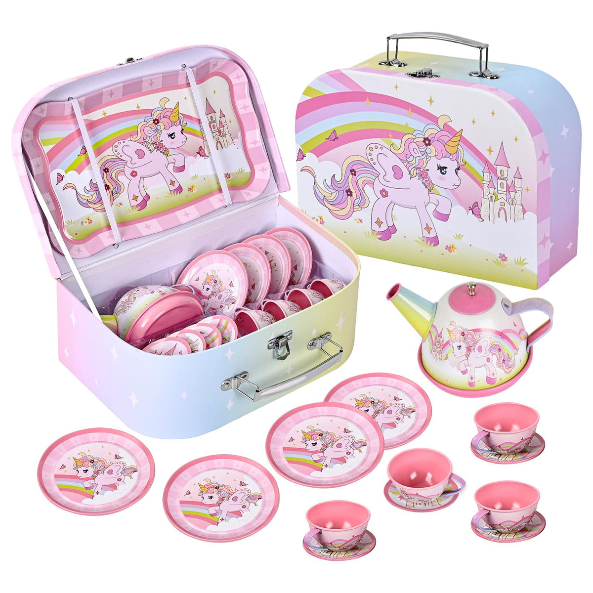 Fairy Toona Unicorn Tea Pot for imaginative tea time and social play.