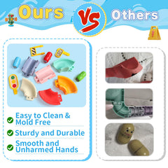 Fajiabao easy-assembly pieces support fine motor skills during play