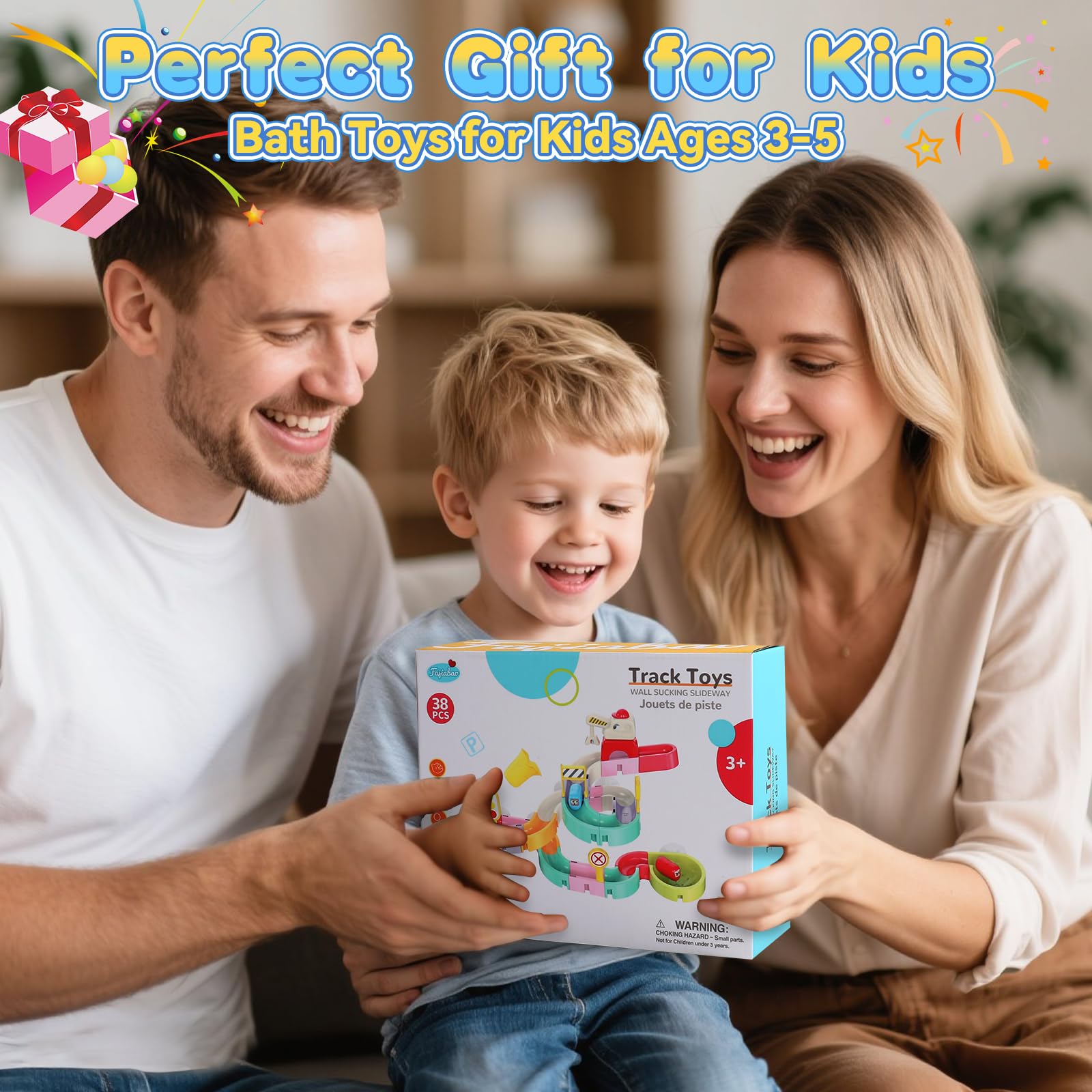 Fajiabao toys on glass surfaces enable versatile dry or wet play