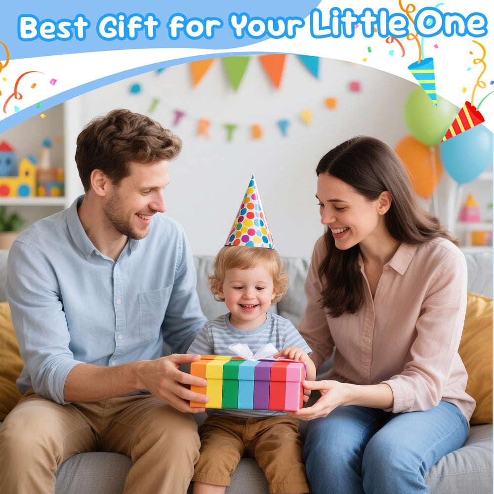 Fajiabao baby bath toys are lightweight and portable for water play anywhere.