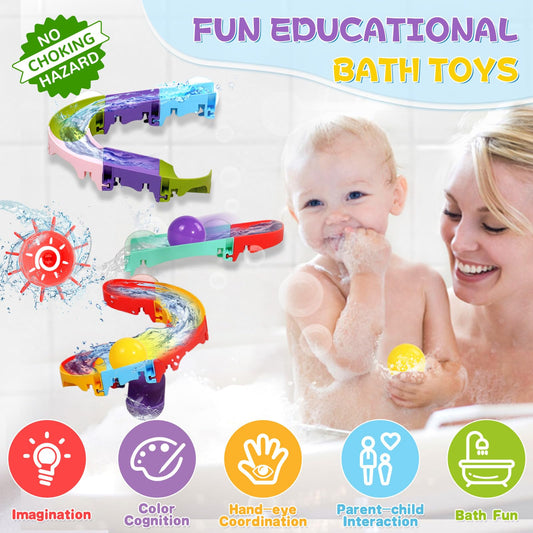 Fajiabao suction cups secure to tub surfaces for stable play.