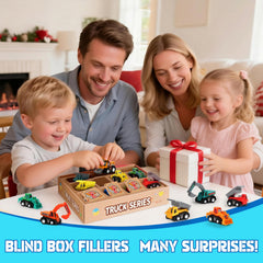 Fajiabao Easter gift fillers with bright mini vehicles for parties and baskets