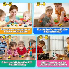 Fajiabao portable design compact trucks ideal for travel and on-the-go play