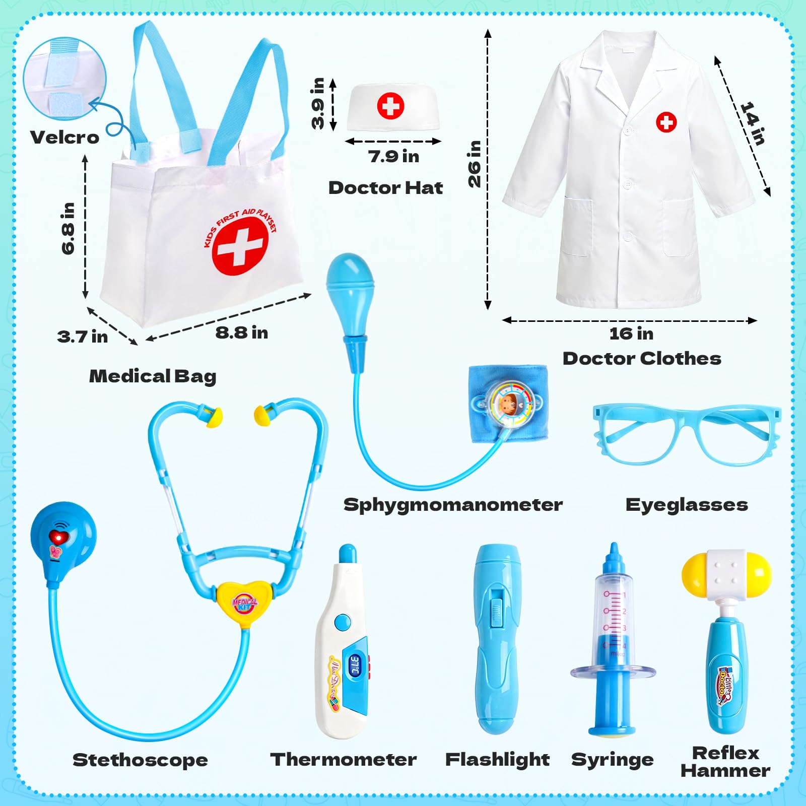 Fajiabao safe ABS materials for durable kid-friendly kit