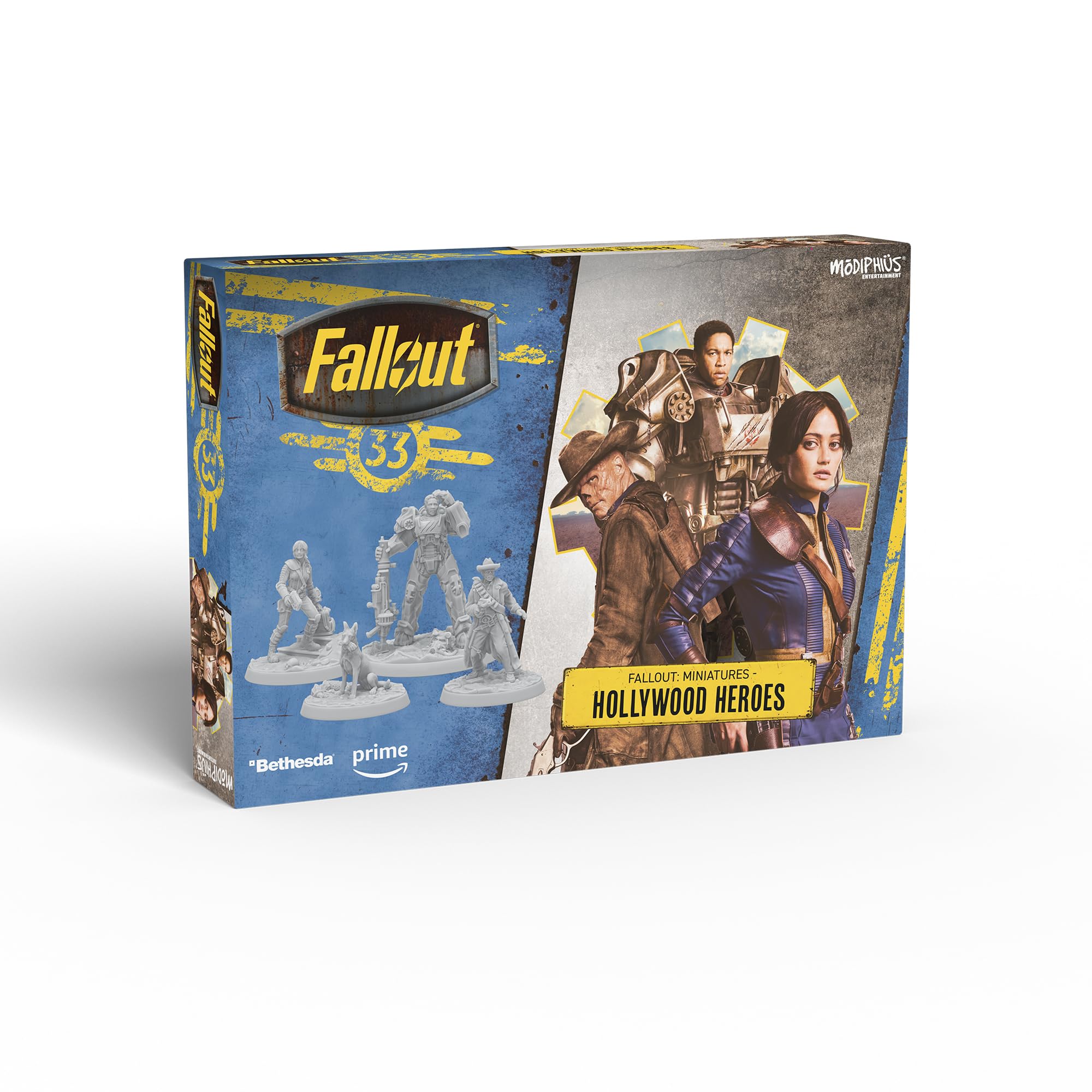Fallout Lucy miniature on a 30mm base for immersive tabletop battles.