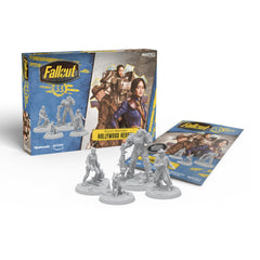 Fallout The Ghoul miniature on a 30mm base for dynamic skirmishes.