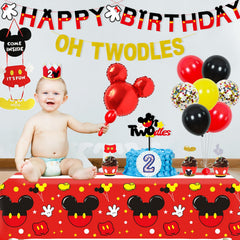 Family Pro Oh Twodles Banner showcases playful design for memorable celebrations.