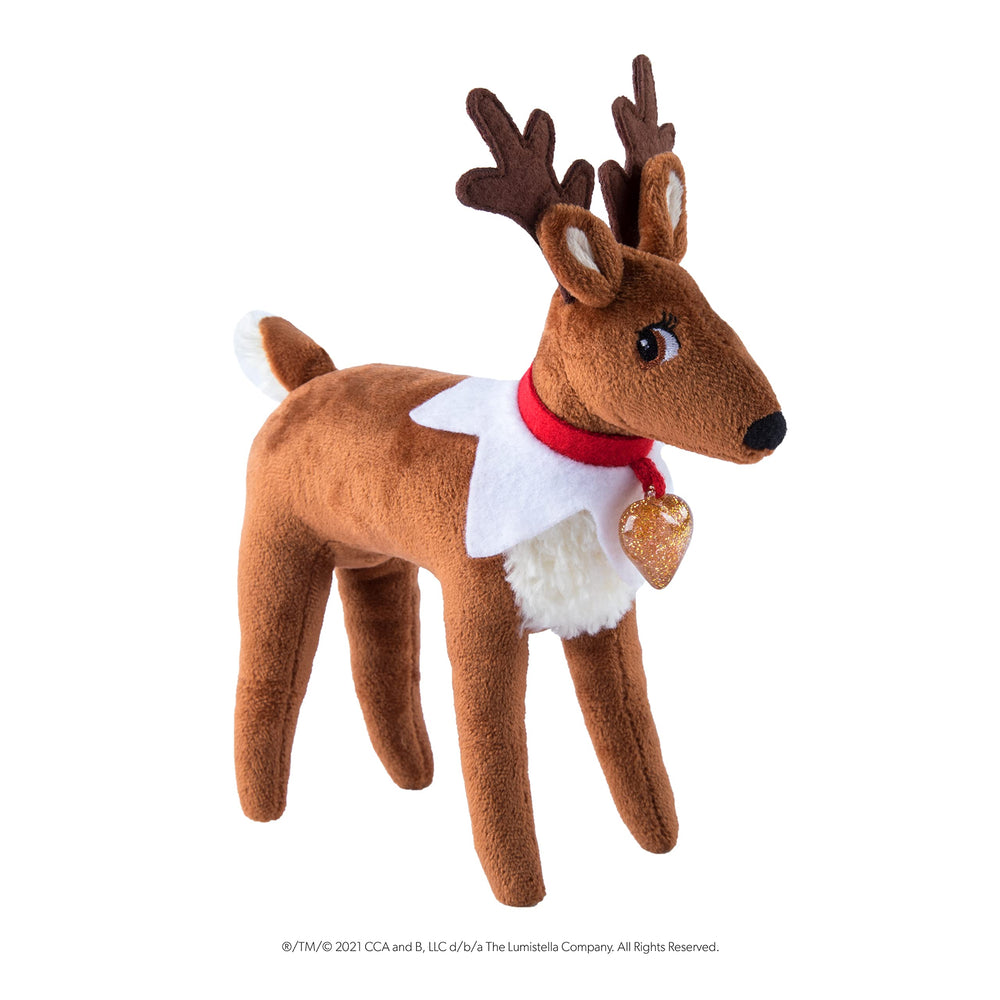 Family reading together with The Elf Pets Reindeer