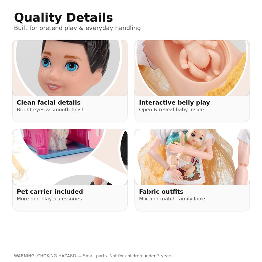 Familydolls little boy doll supports collaborative play and learning