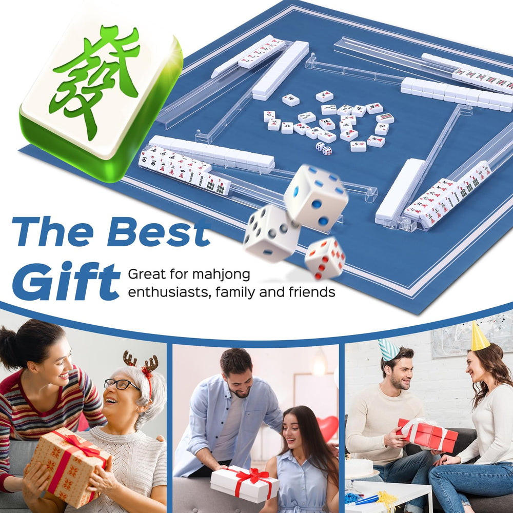 Great gift idea for mahjong lovers on holidays or birthdays.