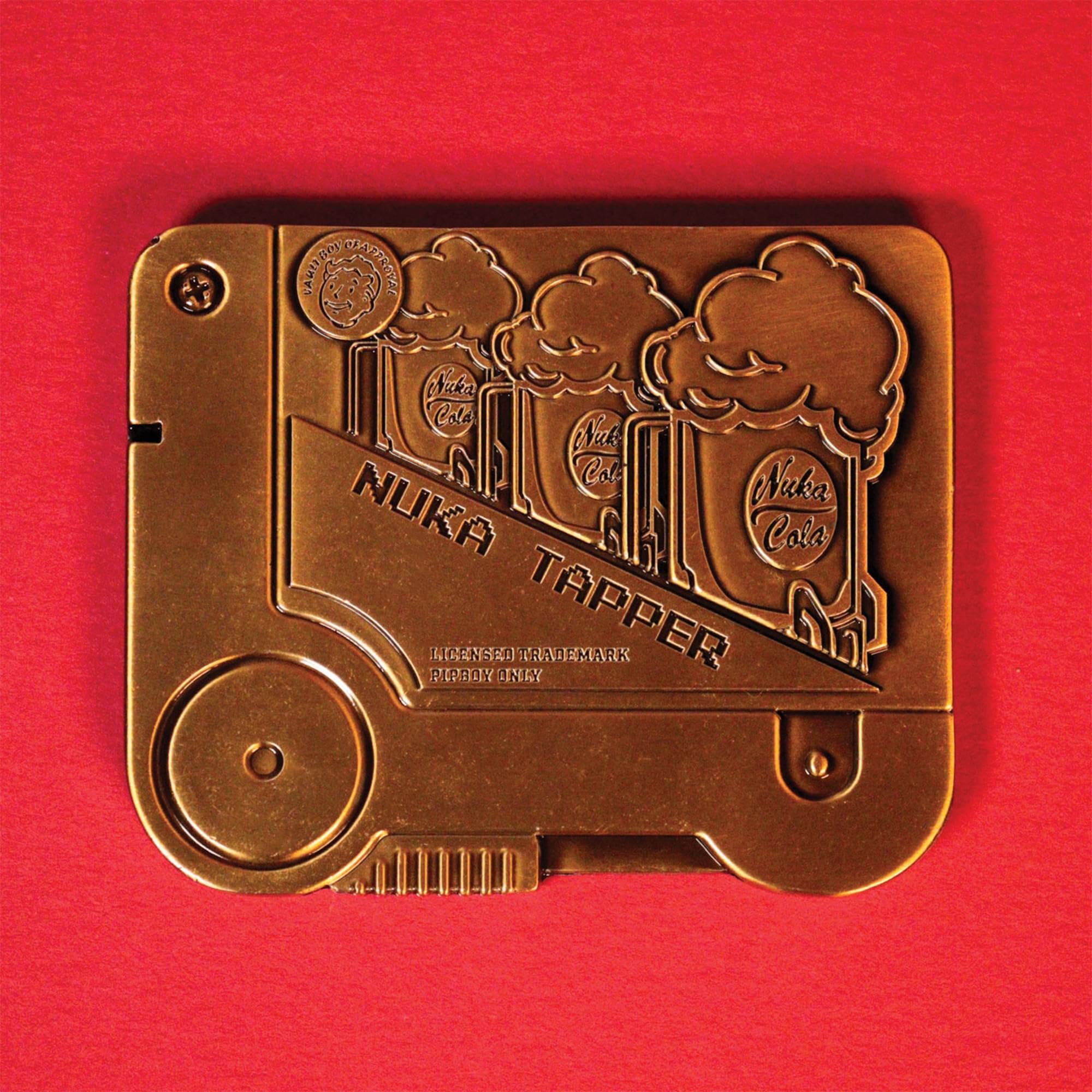 Fanattik Fallout Nuka Tapper Holotape pip-boy ready appeals to Fallout fans.