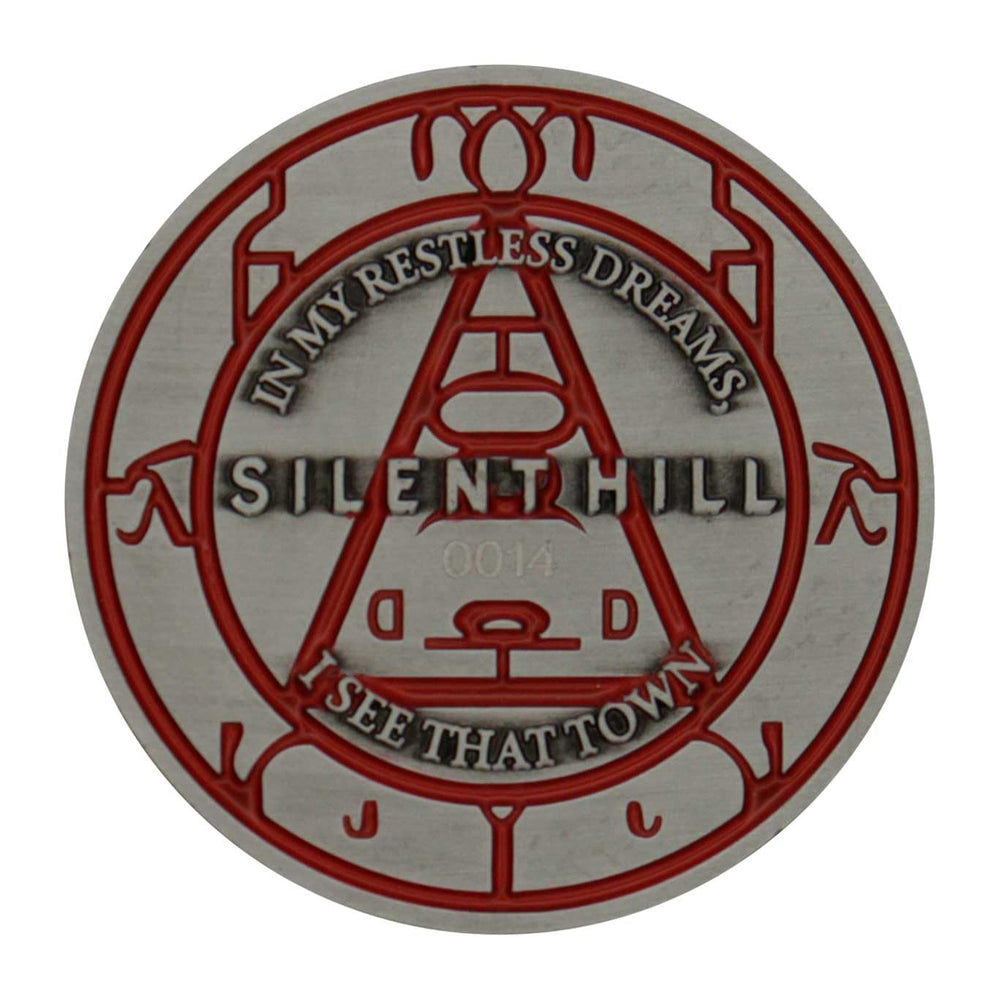 Mary's letter quote detail adds atmospheric depth to the coin.