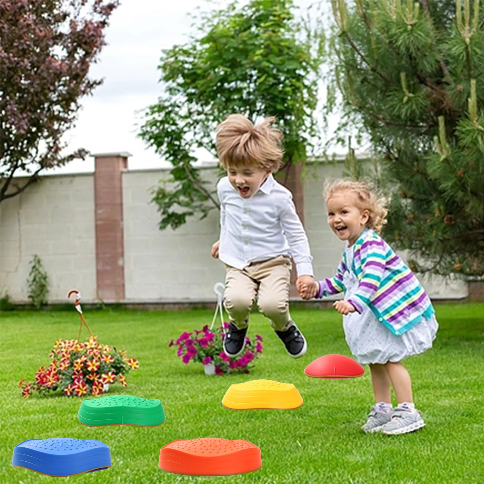 Fanboxk durable polyurethane stones for outdoor-ready play