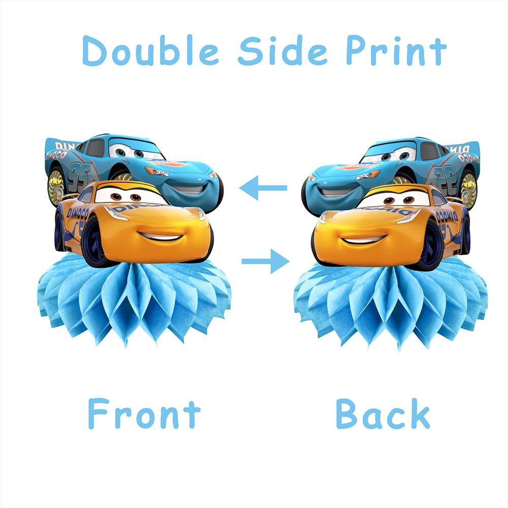 Fancigo Mcqueen Cars vibrant double-sided print design for versatile display