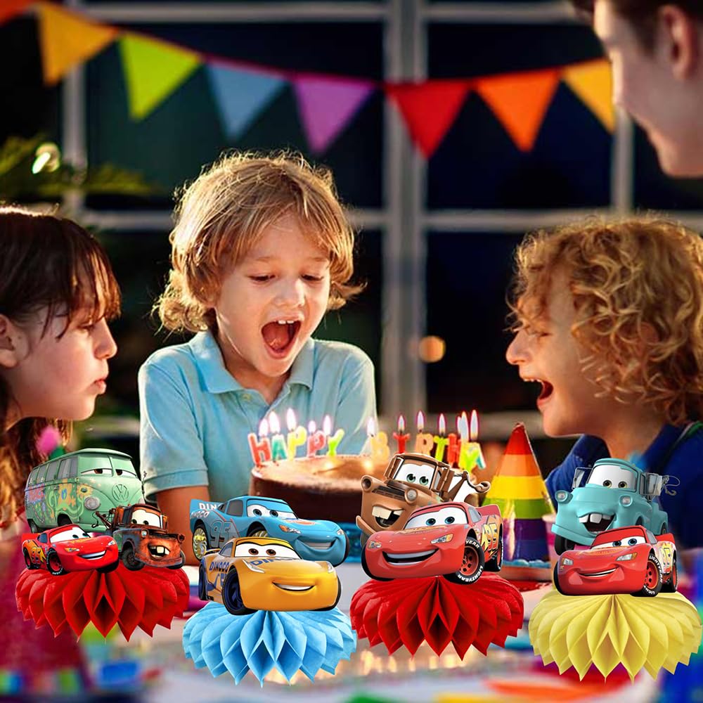 Fancigo Mcqueen Cars kids party decor set suitable for tables and photo zones