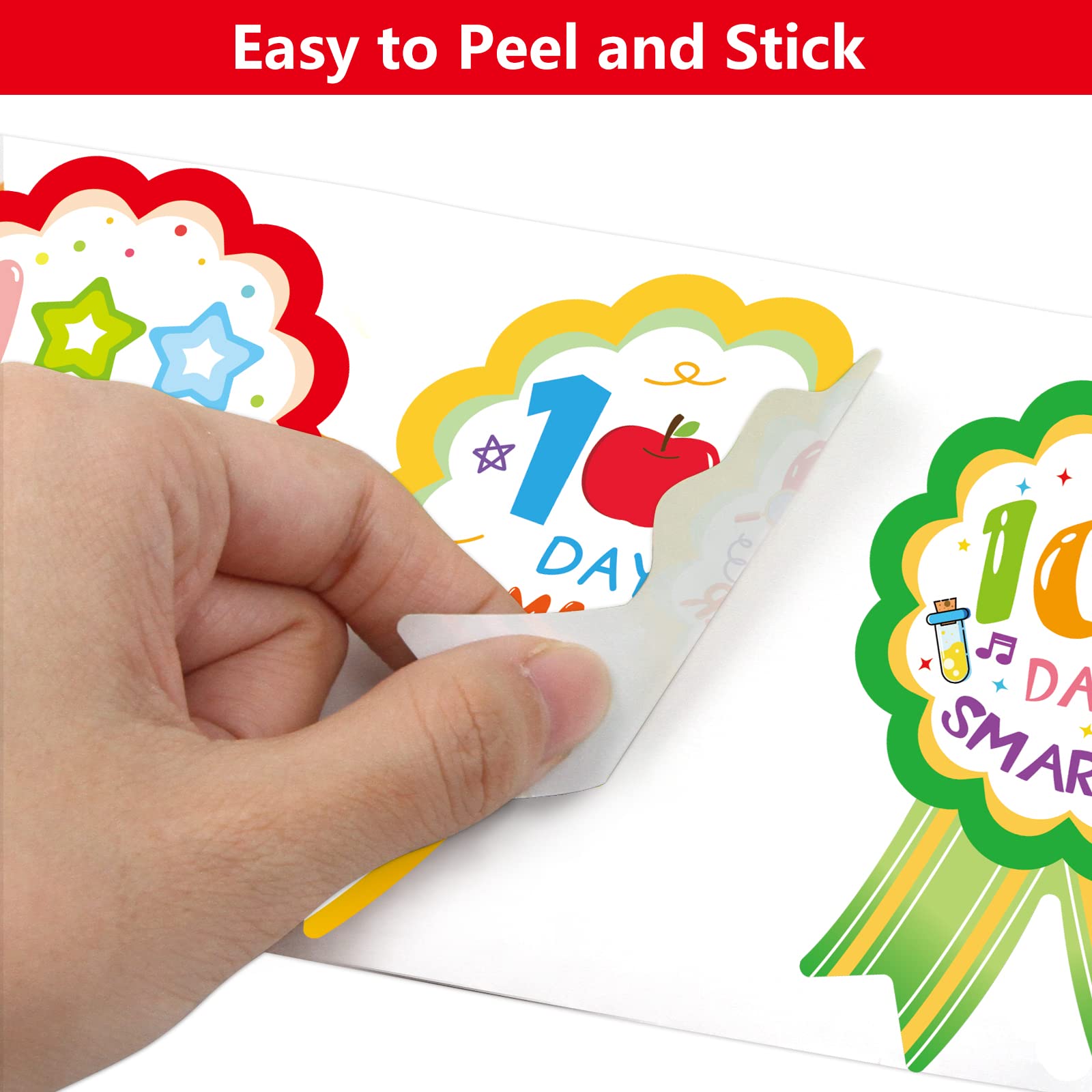 Fancy Land 100 Days Smarter badge design 2 adds celebratory rewards.