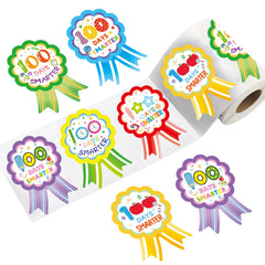 Fancy Land 100th Day Stickers bundle boosts classroom recognition.