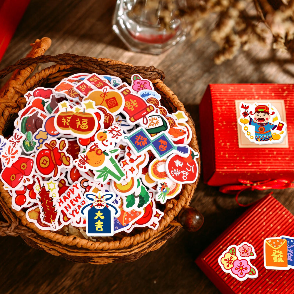 Fancy Land fu character pattern adds traditional luck to crafts
