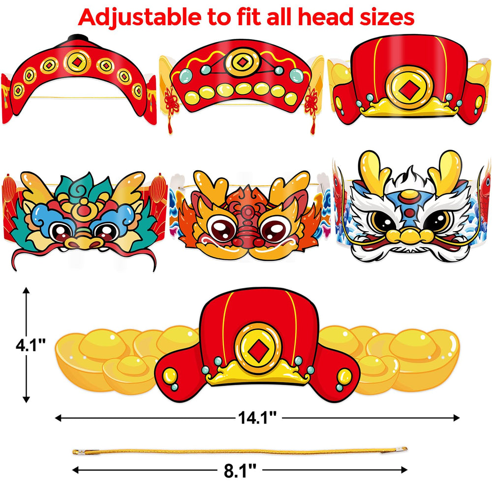 Fancy Land lion-pattern crown ideal for joyful family photos.