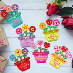 Fancy Land valentines craft activity suitable for classroom projects and group work.