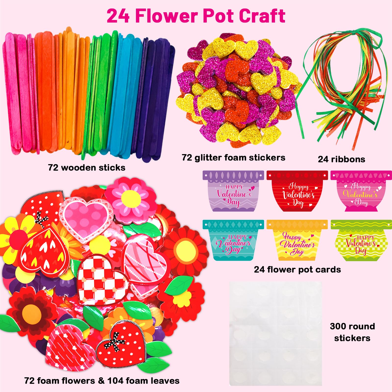 Fancy Land valentines day crafts flower pot cards designs add cute seasonal decor.