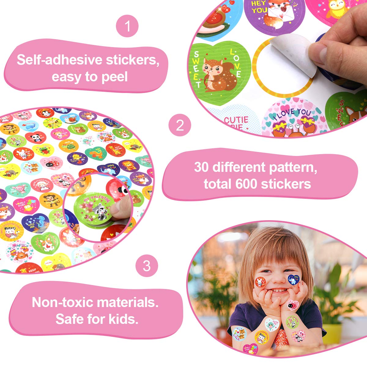 Fancy Land valentines teacher labeling image demonstrates versatile classroom use.