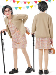 FancyFun kids tights with hand-held prop close-up, comfortable fit for energetic dress-up
