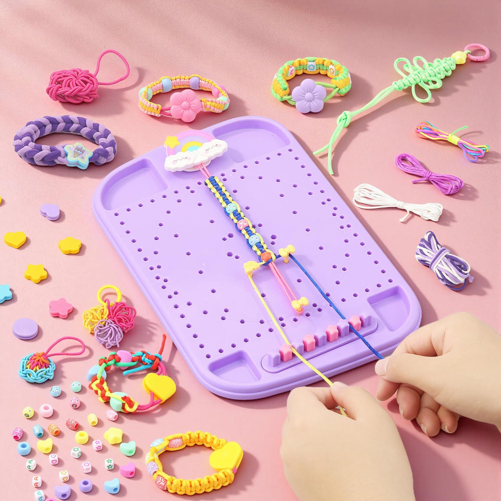 Fanfantoey assorted rubber bands and buckles for versatile crafts