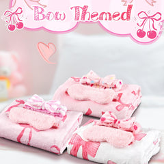 Fanfanwin pink blanket 40x60 inches offering generous coverage