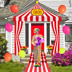 Fanfanwin carnival floor runner guides guests toward the celebration with style.