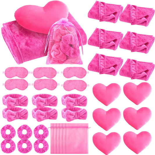 Fanfanwin hot pink blanket offers soft warmth for sleepovers.