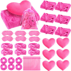 Fanfanwin hot pink blanket offers soft warmth for sleepovers.