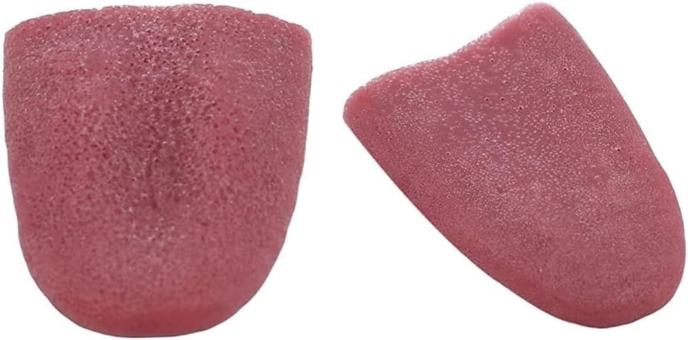 Fansoftiks realistic fake tongue for 2-piece set, lifelike look for pranks and tricks