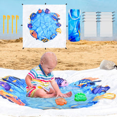 Fantang 6.5ft baby beach pool ready for outdoor play and cooling fun