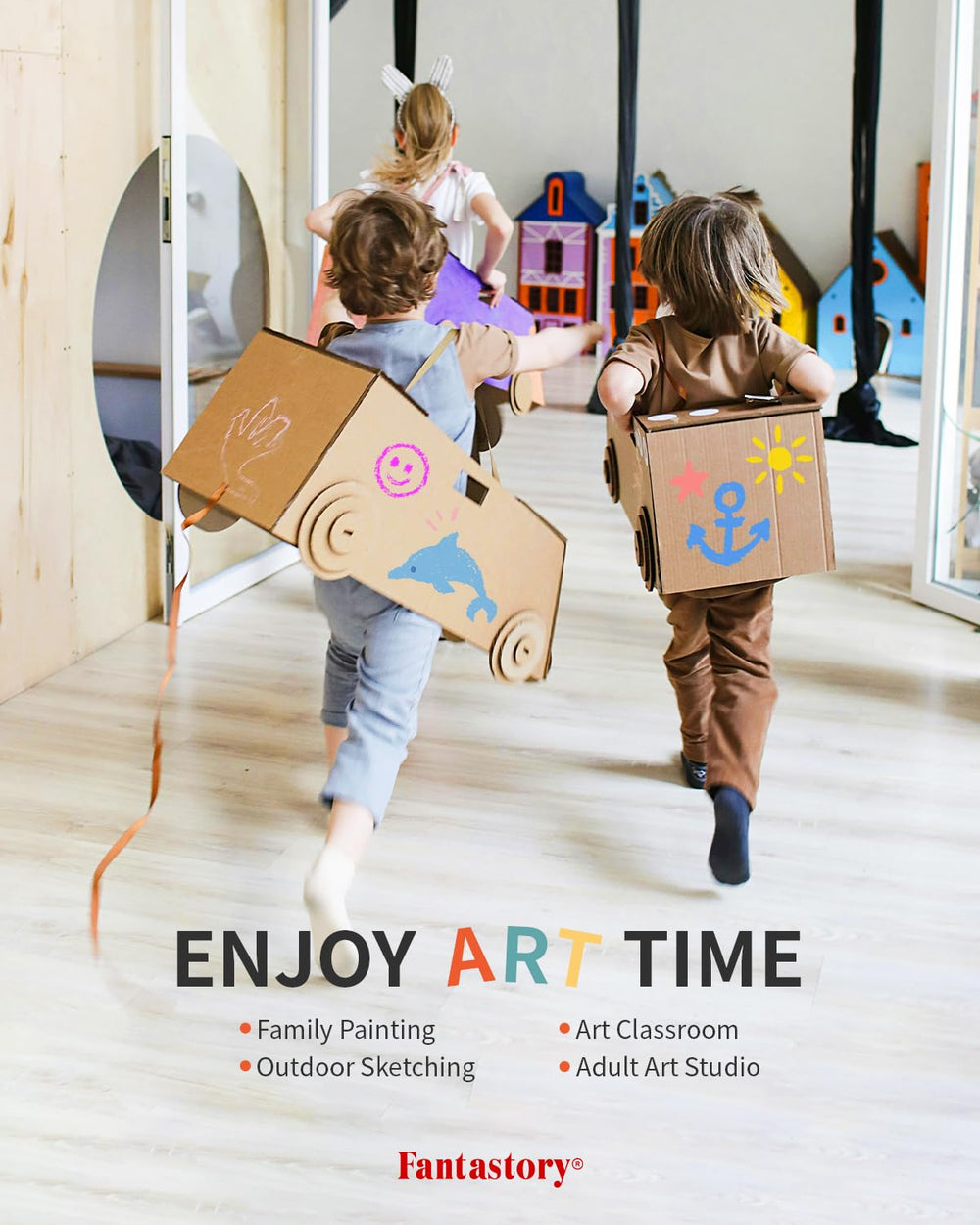 Fantastory Tempera Paint kid-friendly art activity ready for classrooms