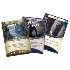 Dunwich Legacy mythos-pack visuals reveal permanent talents and upgraded assets for investigators.