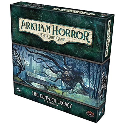 Fantasy Flight Games Arkham Horror The Card Game Dunwich Legacy Clover Club setting shown.
