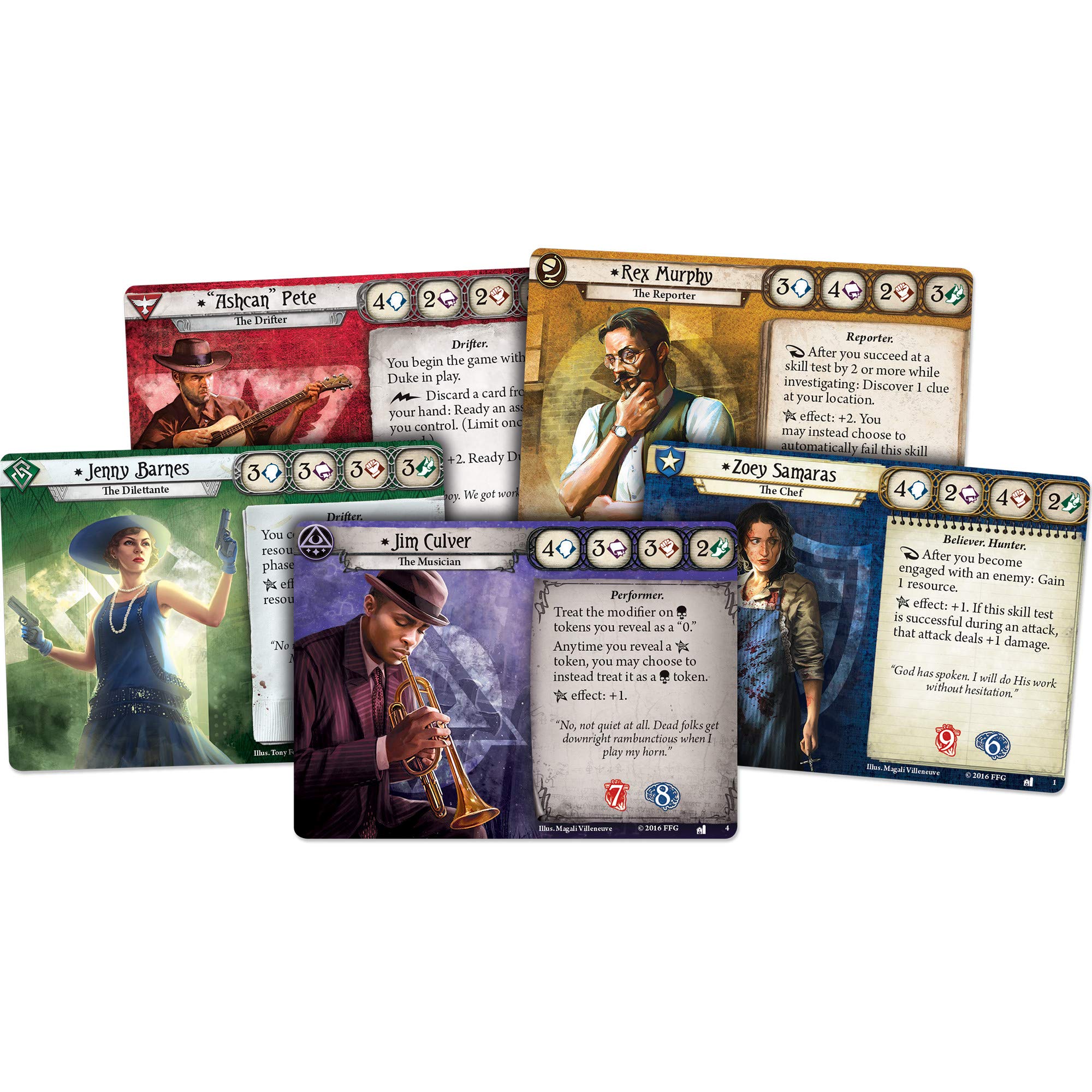 Fantasy Flight Games Arkham Horror The Card Game Dunwich Legacy location visuals hint at Miskatonic University.