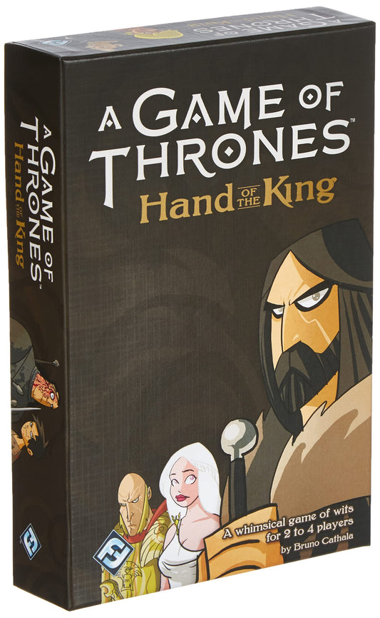 Fantasy Flight Games Hand of the King card draw in action boosting strategic play.