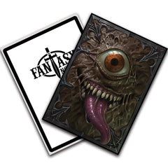 Fantasy North Book of Fiends sleeve art, unique hand-painted design protects and showcases cards.