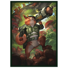 Fantasy North SGT. Winston Spriggsly sleeves feature artwork and protect cards with fidelity.