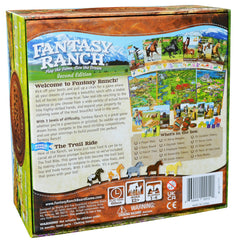 Fantasy Ranch board game lets you collect horses to grow your ranch.